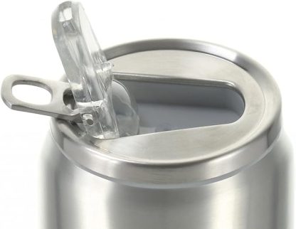 Lata Isotérmica 280ml com palhinha Les Artistes: Caveira