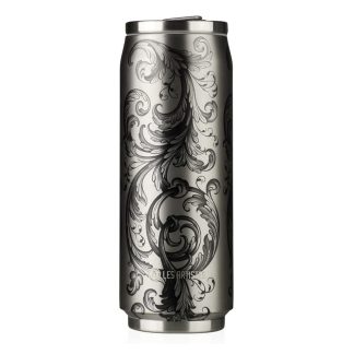 Lata Isotérmica 500ml com palhinha Les Artistes: Tattoo