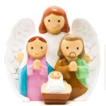 Sagrada Família com Anjo (nas asas)