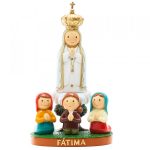 Aparição de Fátima : base redonda FÁTIMA