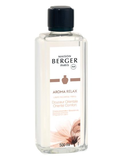 Fragrância 500ml gama Aroma Relax (Doçura Oriental): lâmpada catalítica