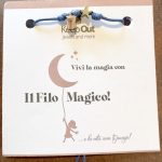 Pulseira Fio Mágico Dedal com Pendente: Azul Marinho com Estrela
