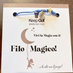 Pulseira Fio Mágico Dedal com Pendente: Azul com Estrela