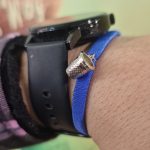 Pulseira Steel Bikini com Dedal: Azulão