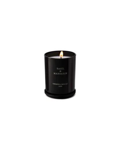 Vela 230gr Cereria Mollá: Basil & Mandarin (Mandarina e Manjericão)