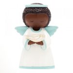 Batismo: Anjo da Guarda Azul com Conchinha