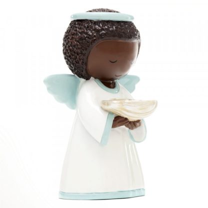 Batismo: Anjo da Guarda Azul com Conchinha