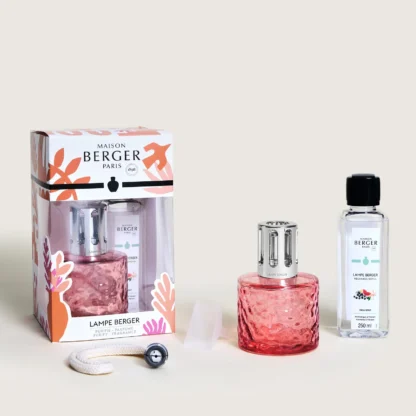 Coffret lampe Berger Estivale Corail maison berger paris lâmpada catalítica lámpara catalitica