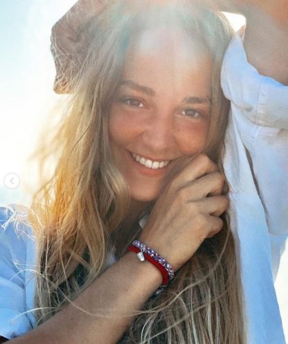 Pulseira Steel Bikini com Dedal: Coral