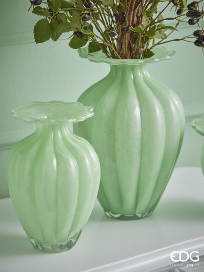 Jarra Blossom Verde Claro: 32cm