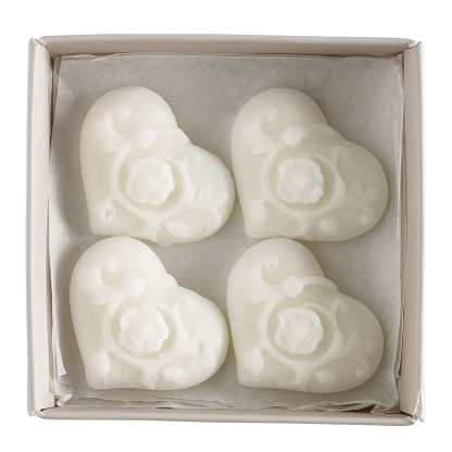 Conjunto 4 ceras perfumadas Marquise (formato coração arabesque): Mathilde M.