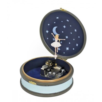Caixa de música redonda Ballerina (versão coleccionador)