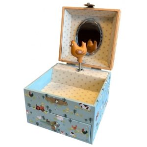 Caixa de música cubo Quintinha