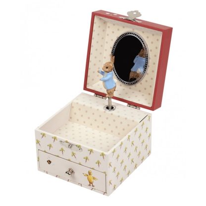 Caixa de música cubo Peter Rabbit Cenouras