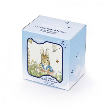 Caixa de música cubo Petter Rabit e Libelinha