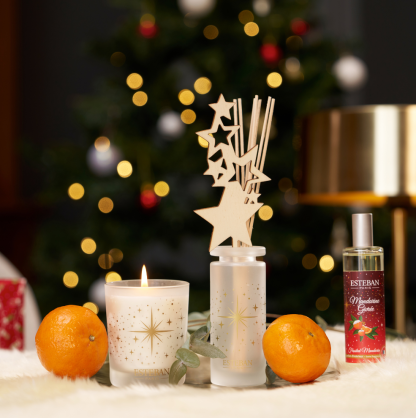 Difusor Mikado 100ml Mandarine Givrée / Mandarina Cristalizada: edição especial