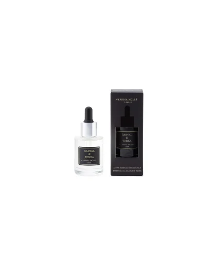Óleo para difusor 30cml Cereria Mollá: Santal & Tonka