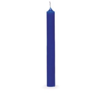 Vela castiçal 19cm Azul Forte: Cereria Mollá – 1 unidade