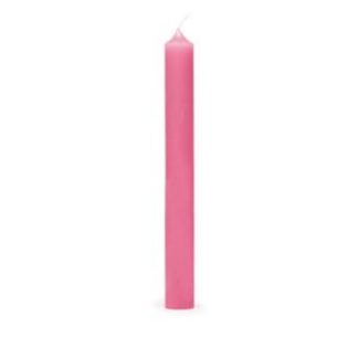 Vela castiçal 19cm Rosa: Cereria Mollá – 1 unidade
