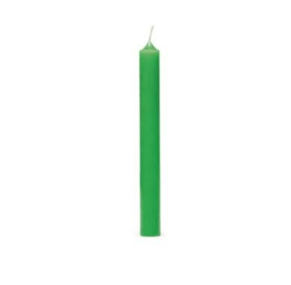 Vela castiçal 19cm Verde: Cereria Mollá – 1 unidade