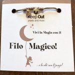 Pulseira Fio Mágico Dedal com Pendente: Castanho com Estrela