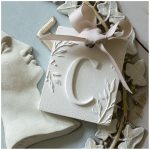 Gesso perfumado Abecedário letra C aroma Voile de Lin: Mathilde M.