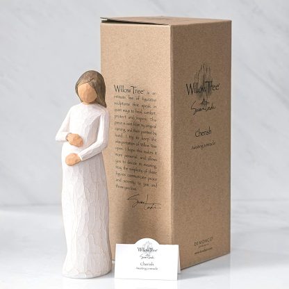 Figura Cuidado de Amor (grávida) - Willow Tree
