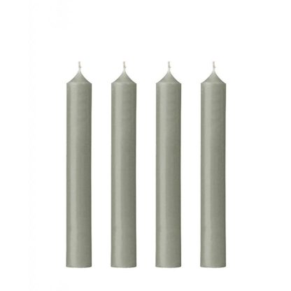 Bougies la Française: Vela castiçal 20cm Cimento