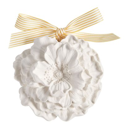 Flor grande em Gesso com Caixa aroma Flor de Laranjeira: Mathilde M.