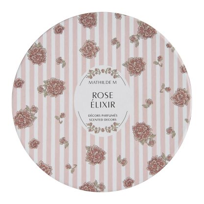 Flor grande em Gesso com Caixa aroma Rose Élixir: Mathilde M.