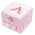 Caixa de música Rosa Sapatinhos