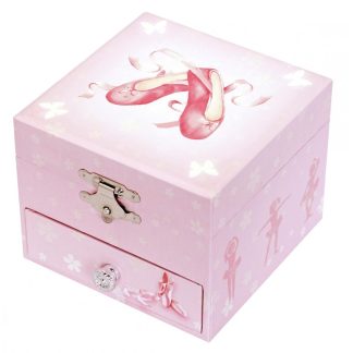 Caixa de música Rosa Sapatinhos