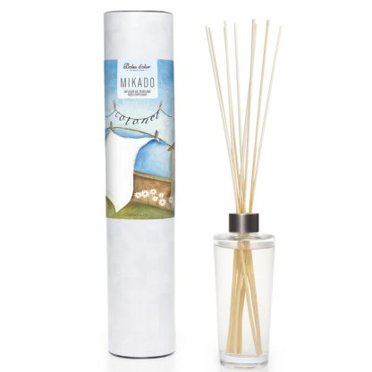 Mikado 200ml linha Ambients: Roupa Lavada (frasco vidro)