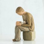 Figura Novo Pai (com bebé) - Willow Tree