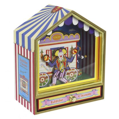 Caixa de música Cenário Palhaços Limonaire (Circo)