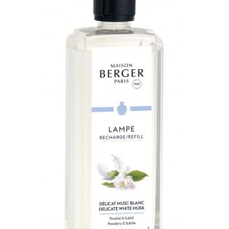 Fragrância 1lt Delicate White Musc: lâmpada catalítica