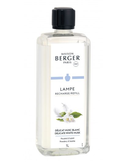 Fragrância 1lt Delicate White Musc: lâmpada catalítica