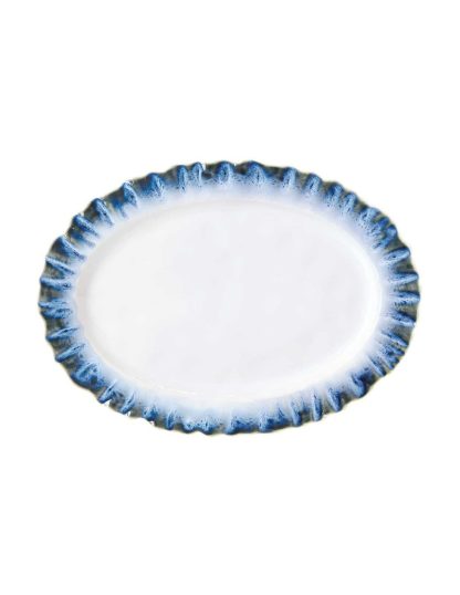 Travessa 36X26cm Oceania Blue: Easylife
