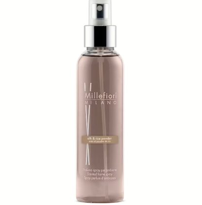 Spray aromatizador 150ml Millefiori Silk & Rice Powder