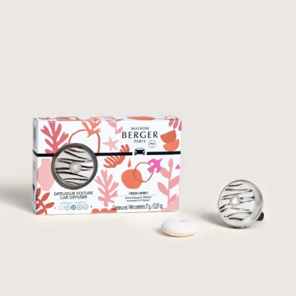 Diffuseur voiture Estivale Fresh Spirit difusor carro coche maison berger paris aroma carro