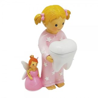 Fada dos Dentes com Menina Pijama (rosa)