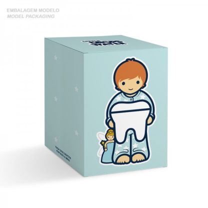 Fada dos Dentes com Menino Pijama (azul)