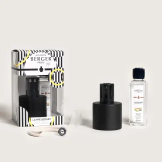 Coffret Lâmpada Catalítica Illusion Preta + 250ml Terre Sauvage