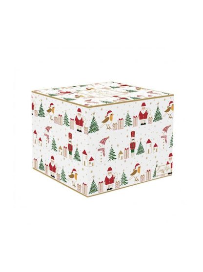 Chávena grande decorada em relevo Let it Snow - Pai Natal: Easylife