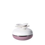 Difusor cerâmica Flower em rosa: sem aroma