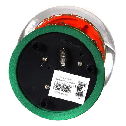 Globo de Neve Carrossel: verde e vermelho
