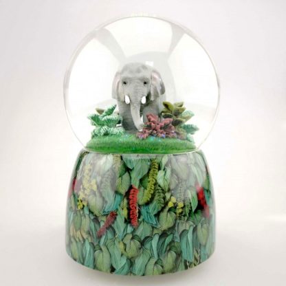 Globo de neve musical Elefante