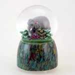 Globo de neve musical Elefante