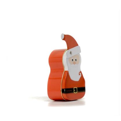 Lata pequena Pai Natal com gorrinho