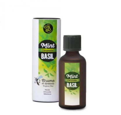 Óleo 50ml Citronela, Menta e Manjericão (anti-mosquito): para aromatizador